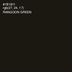 #1B1811 - Rangoon Green Color Image